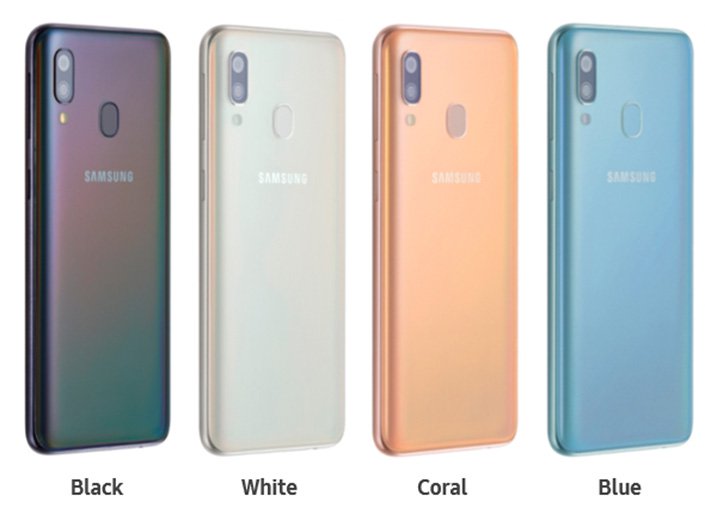 Samsung Galaxy A40 Black - Cellin